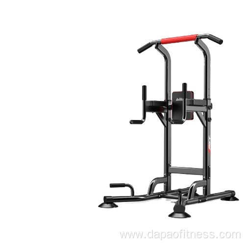 Wide bar fitness equipment pull-up bar power tower
